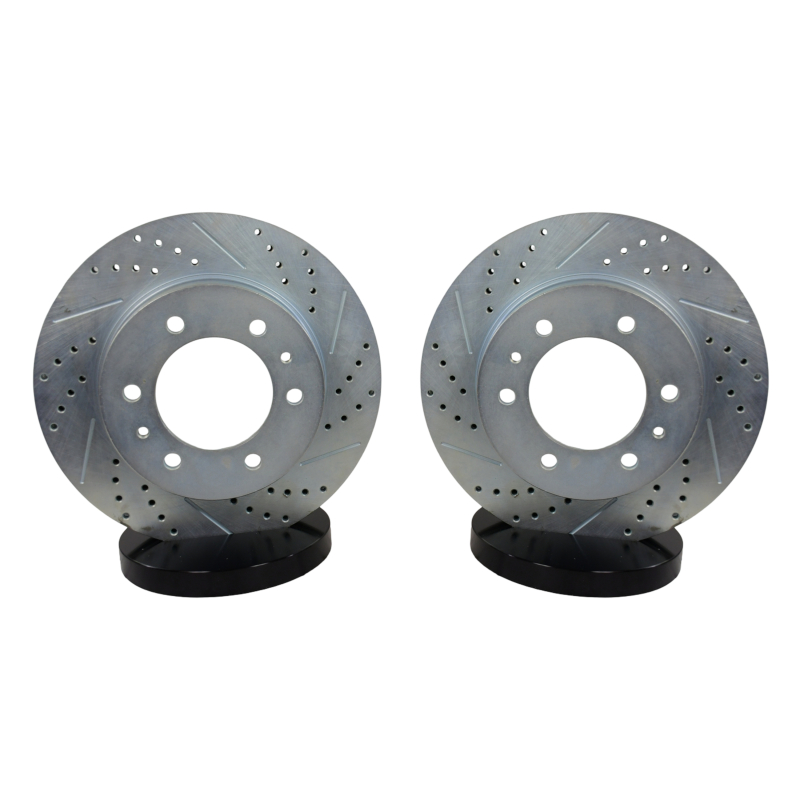 Hummer H3T Brake Rotors (2) - Front - Baer Brakes - Claw Performance Rotors (Slot & Drilled) - `09-`10 Hummer H3T Brake Rotors (2) - Front - Baer Brakes - Claw Performance Rotors (Slot & Drilled) - `09-`10